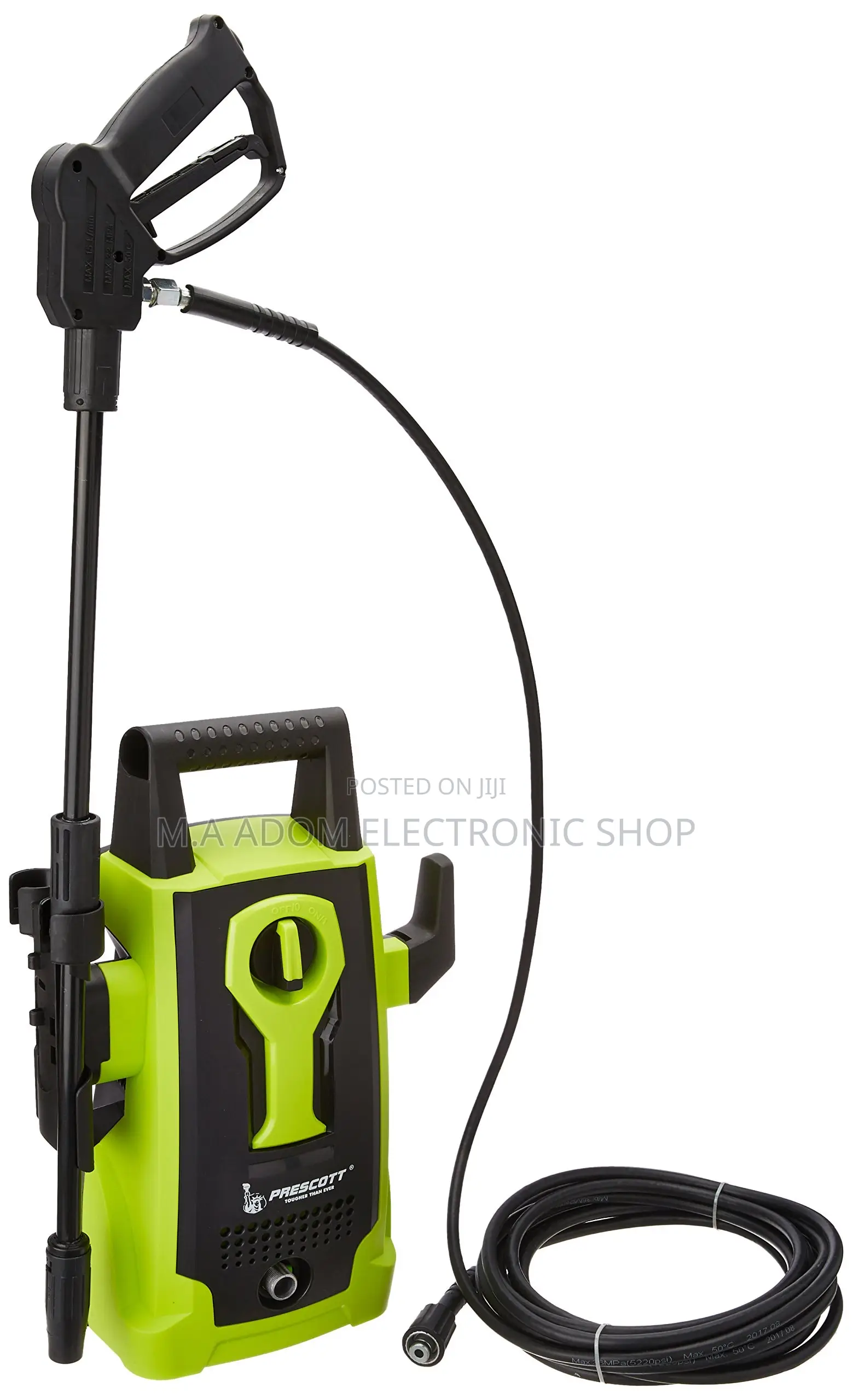 Prescott High Pressure Washer 1400watts