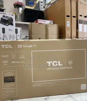 Unique TCL 50 Inch Qled Hd Google Smart Television(Black) 