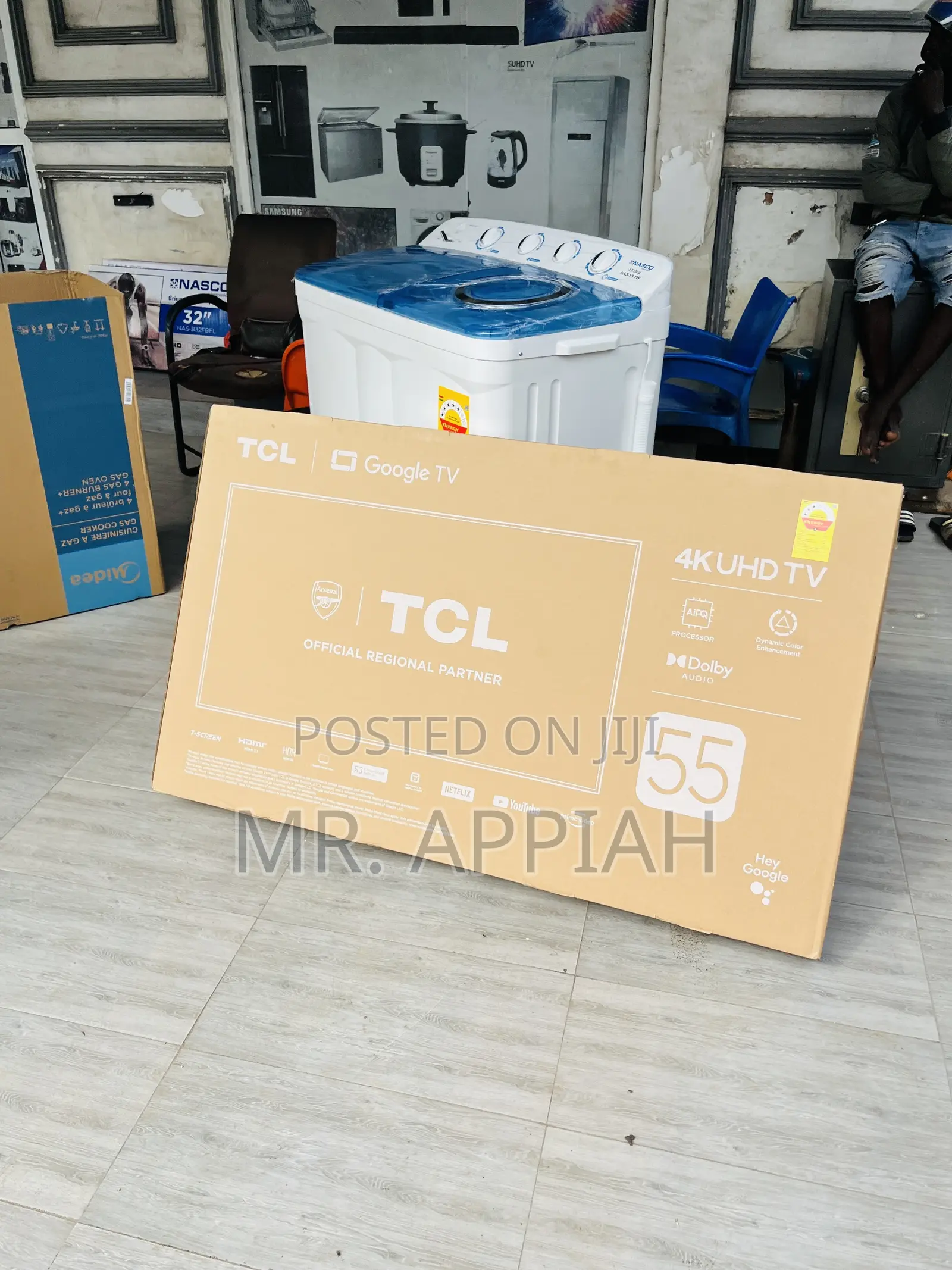 TCL 55′′ Ultra Hd Smart Digital Satellite Tv (Tcl 55p635)
