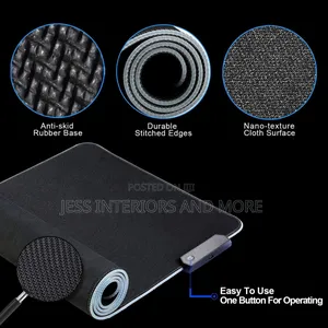 Gaming Mouse Pad With Led Light