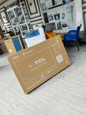 Unique TCL 55′′ Ultra Hd Smart Digital Satellite Tv(Tcl 55p635)Black