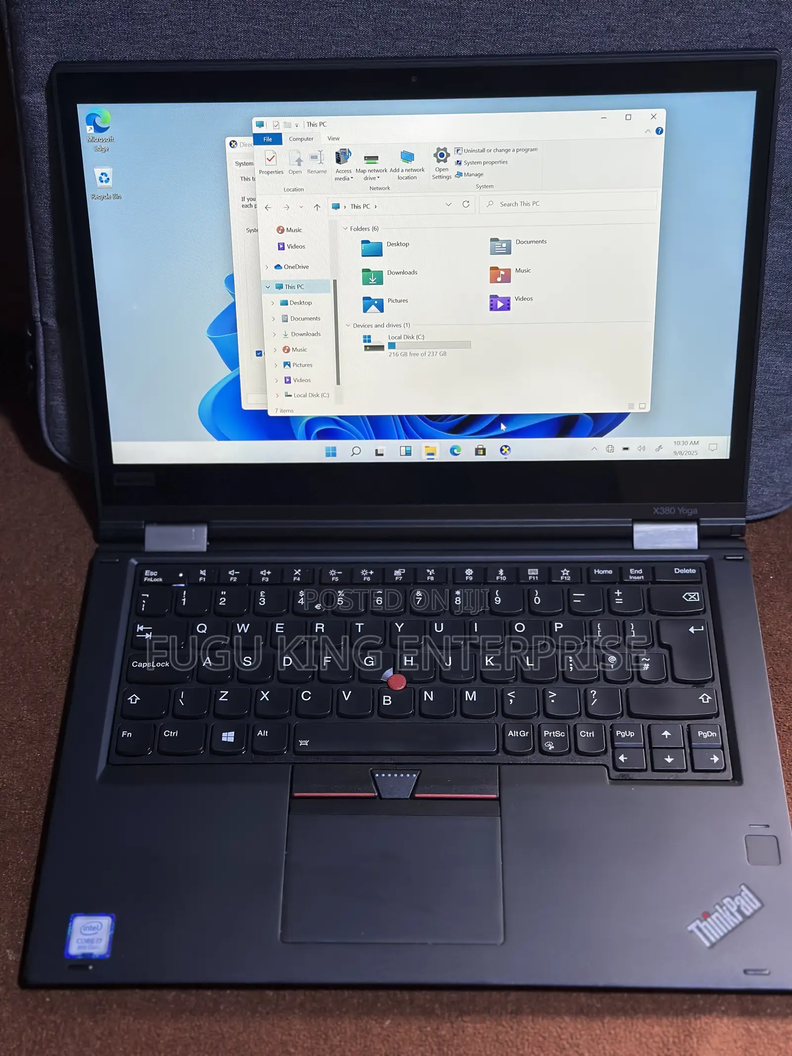 Laptop Lenovo ThinkPad X380 Yoga 8GB Intel Core I7 SSD 512GB