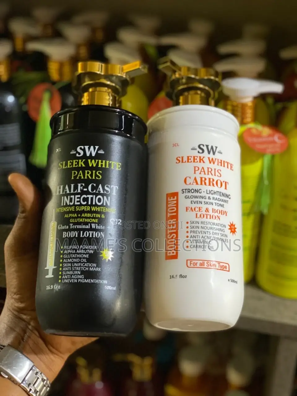 Sleek White Paris Body Lotion