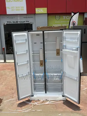 Affordable TCL P575sbgwd Side by Side Electric Refrigerator