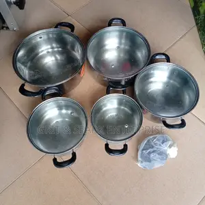 Brand New 5 PCS Stainless Yosite Stock Pots(Pls Read Below)