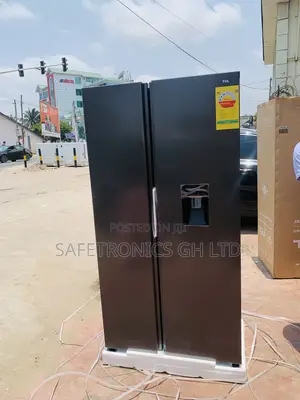 Available Now Side by Side Fridge Black TCL P575sbgwd—439l