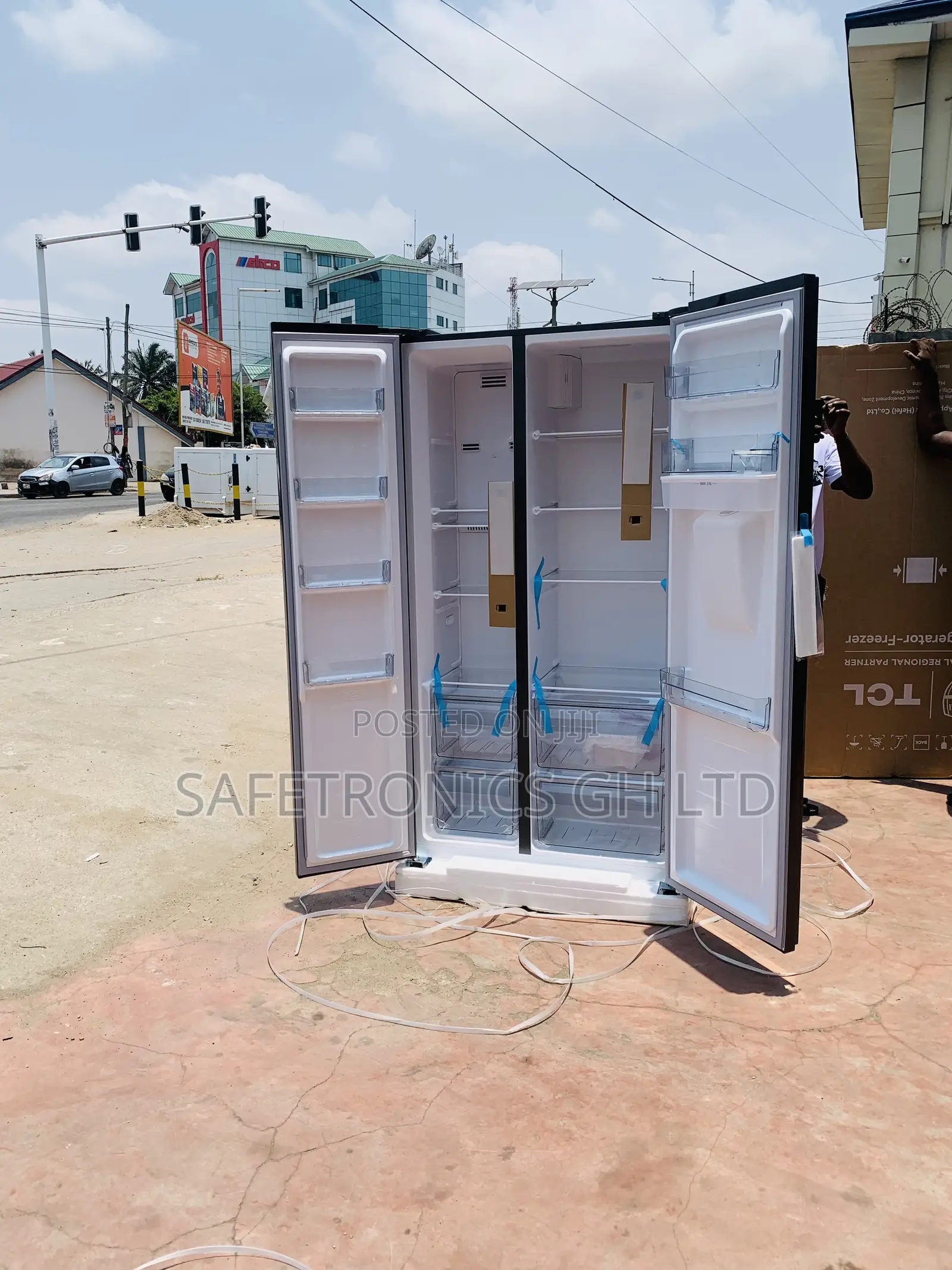 Highly Recommended TCL P575sbgwd—439l Fridge