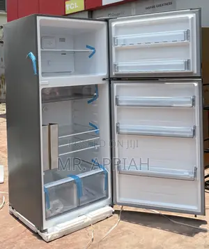 Classic Design TCL 413 Liters 2 Door Electric Fridge(Gray) P540tmgwd
