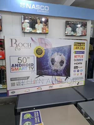 Roch 50 Inches Smart Android Tv Uhd Available for Sale