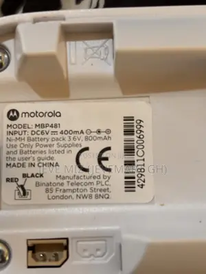 Video Baby Monitor - Motorola Mbp481