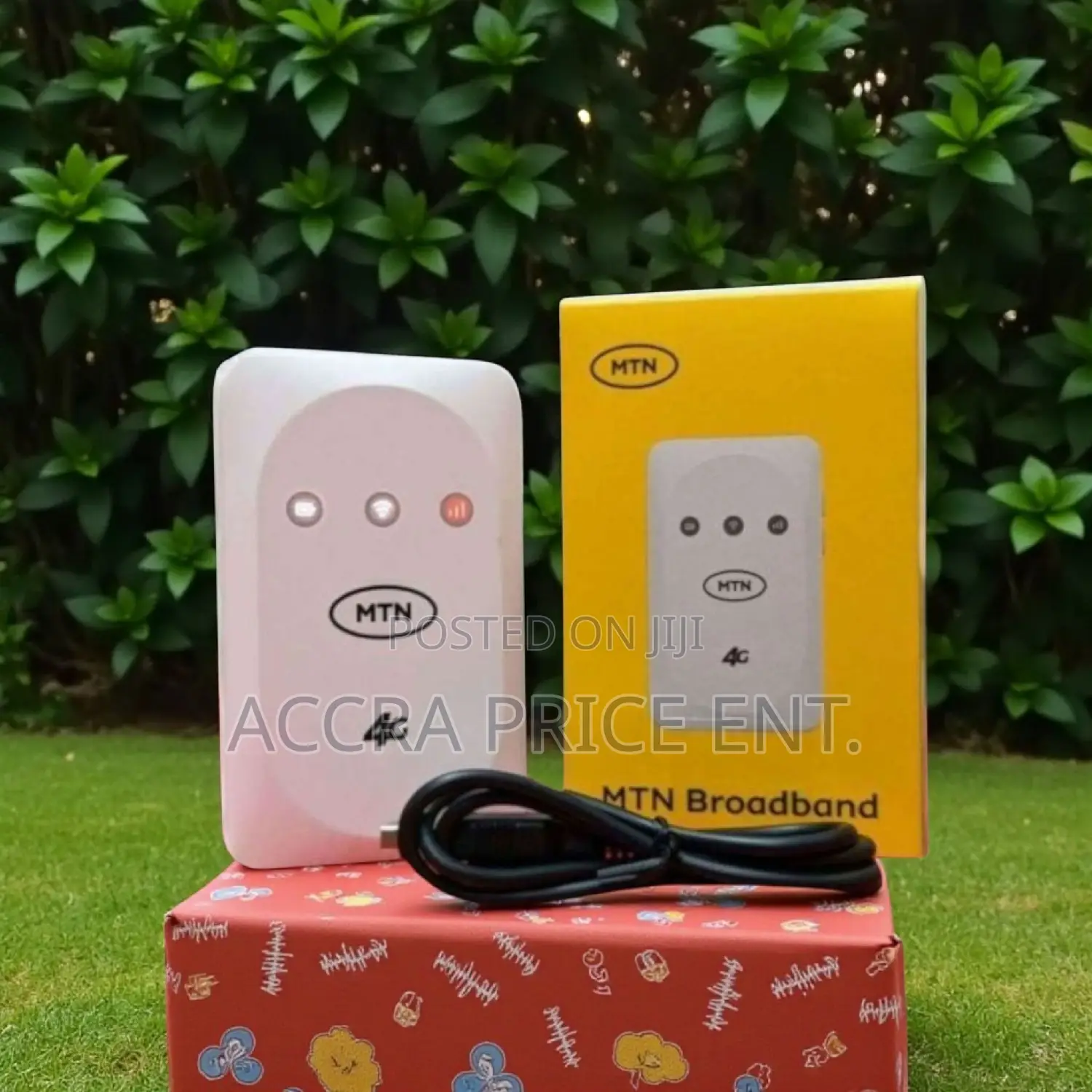 Zte MTN 4g Universal Pocket Mifi-White (27678)