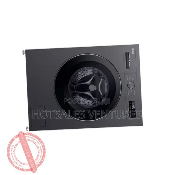Perfect 7kg Front Load Middle Black Finish Washing Machine-F2y1hyp6j