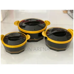 Sq Professional Fionna 3 Piece Insulated Hot Pot 2.5l, 1.5l , 1l