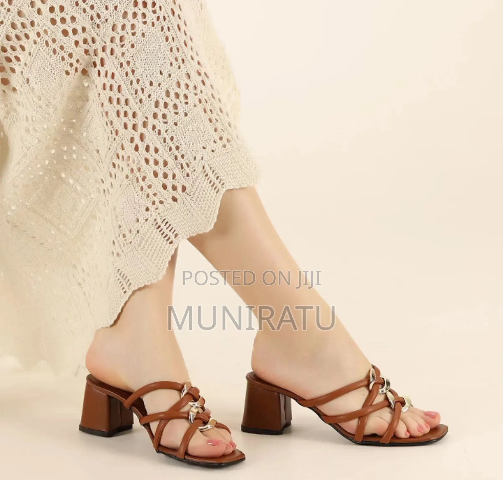 Ladies Block Heels