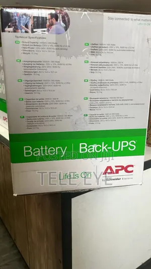 Apc 1600va Back-Ups 6 Iec Bx1600mi