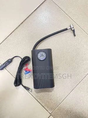 Portable 12v Car Tire Inflation Air Compressor Pump With Digital Guage