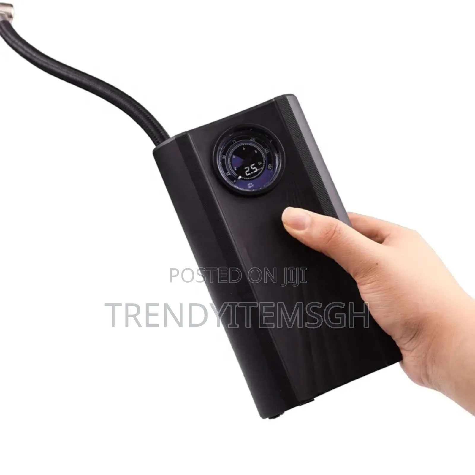 Portable 12v Car Tire Inflation Air Compressor Pump With Digital Guage