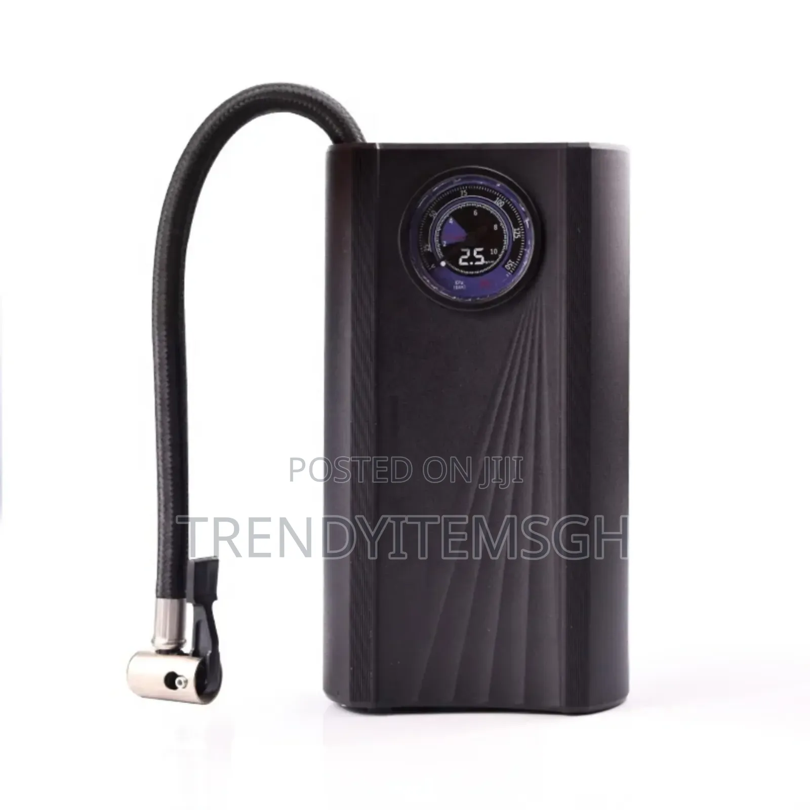 Portable 12v Car Tire Inflation Air Compressor Pump With Digital Guage