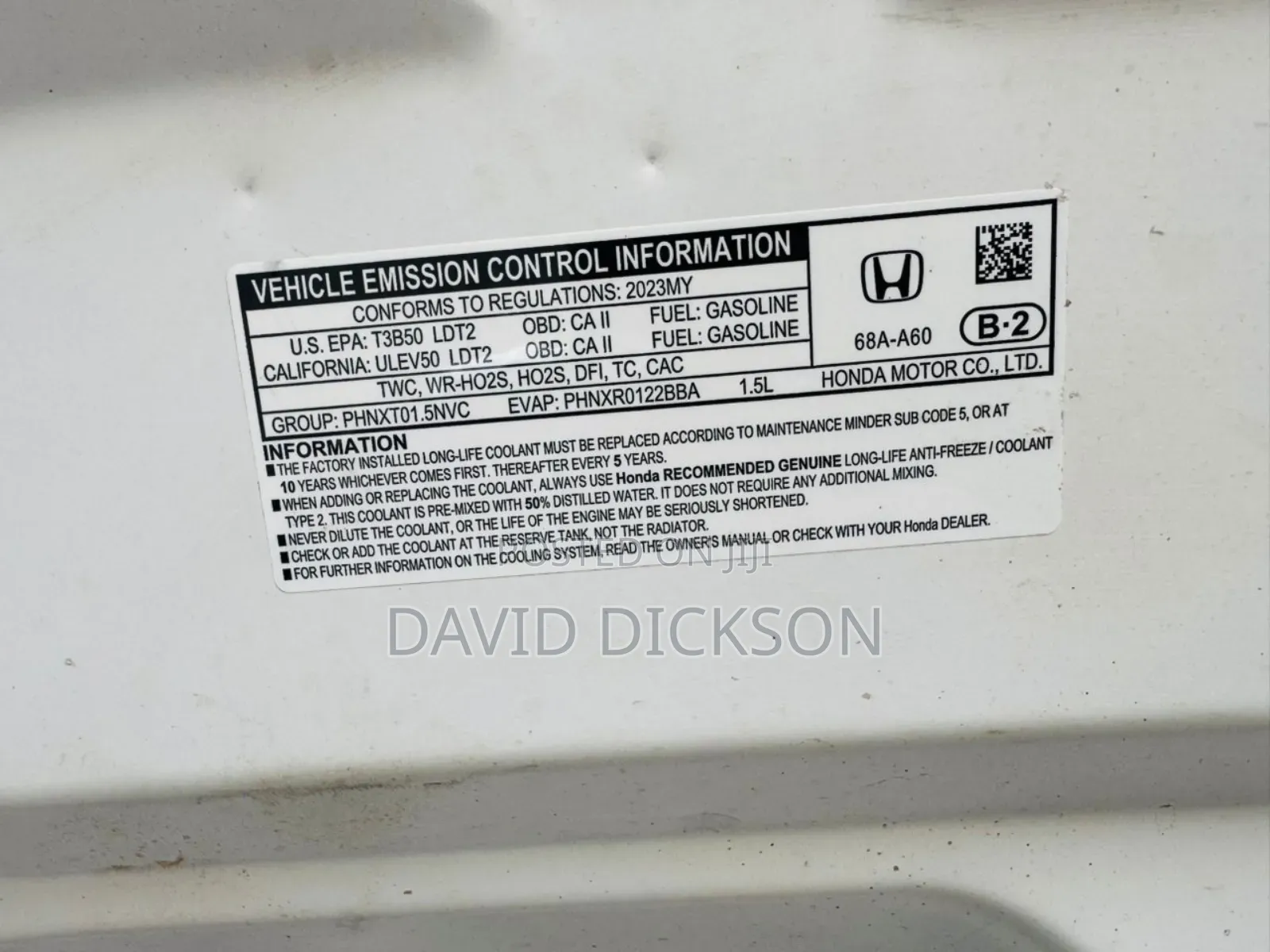 Honda CR-V EX-L AWD 2023 White