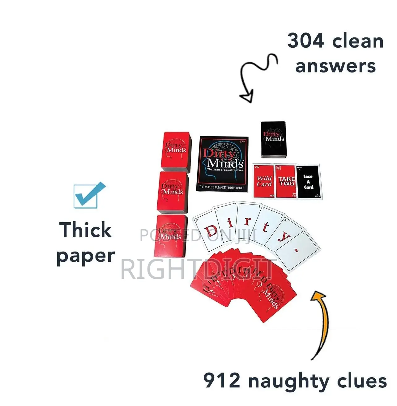 Dirty Minds Adult Party Game