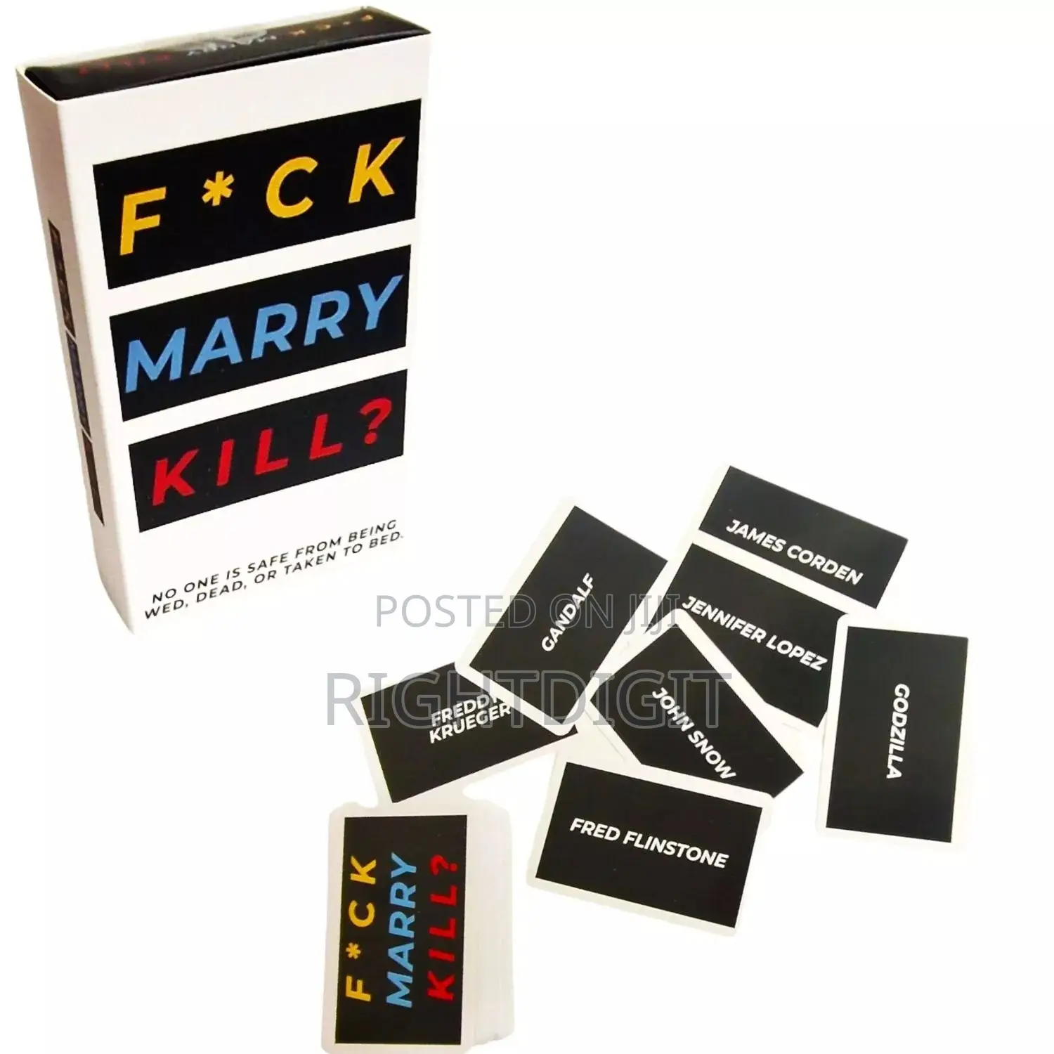 F*Ck, Marry, Kill Card Game Adults Party Game
