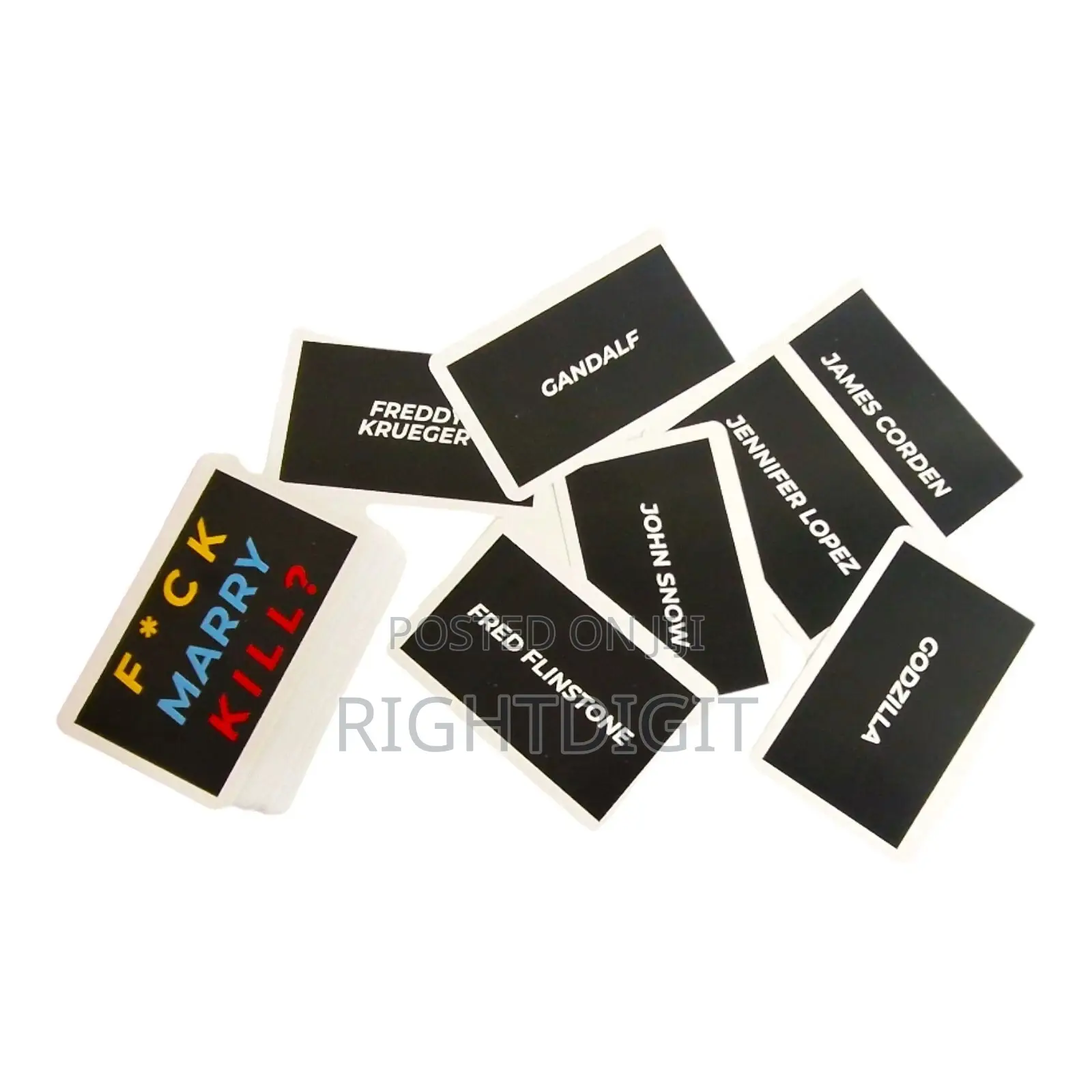 F*Ck, Marry, Kill Card Game Adults Party Game