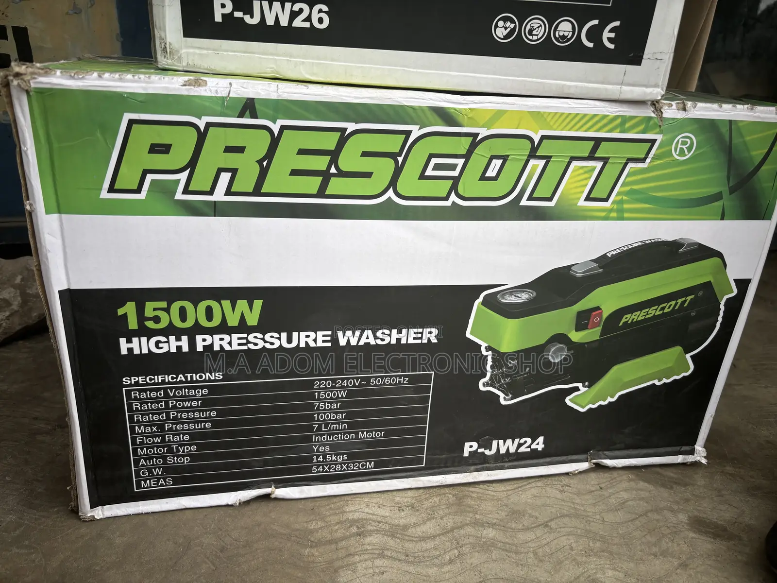 Prescott High Pressure Machine 1500w 100 Bar With Inductio Motor