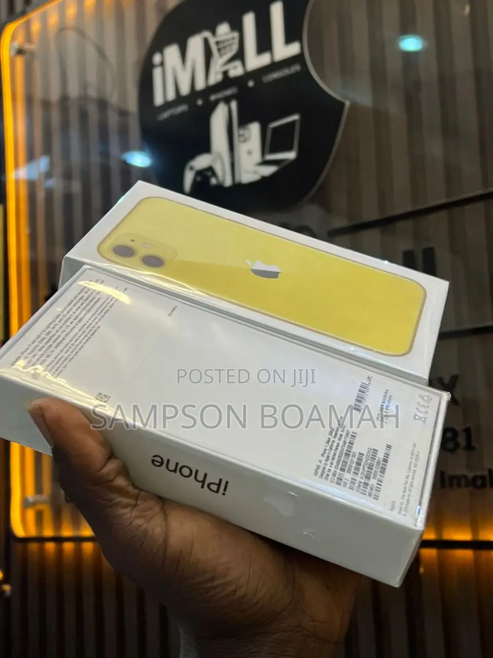 New Apple iPhone 11 256 GB Yellow