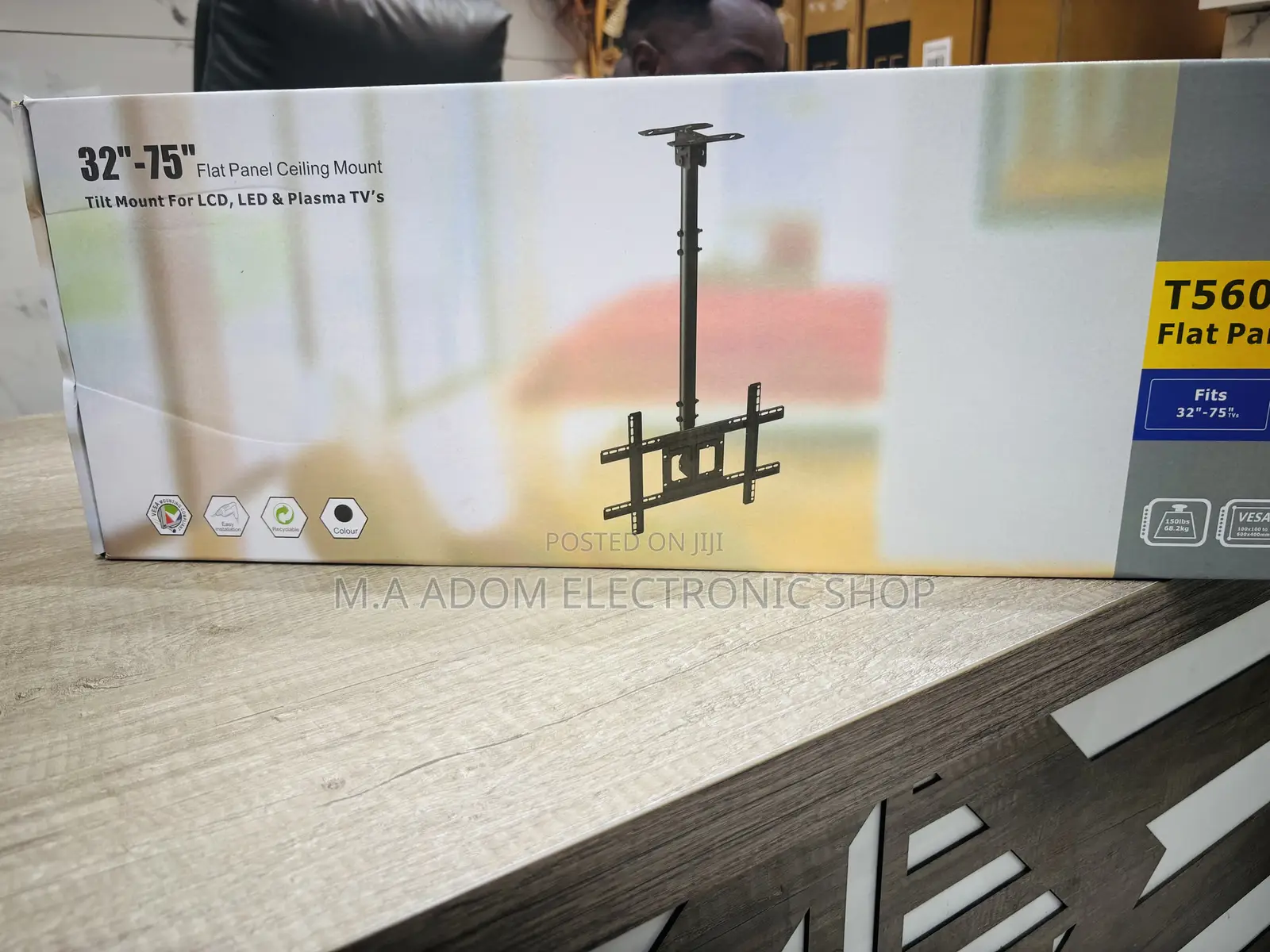 Ceiling Mount 32”-75”