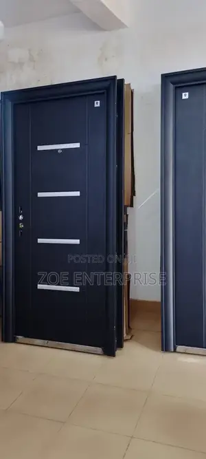 Cogent Best Black Security Door {3ft}