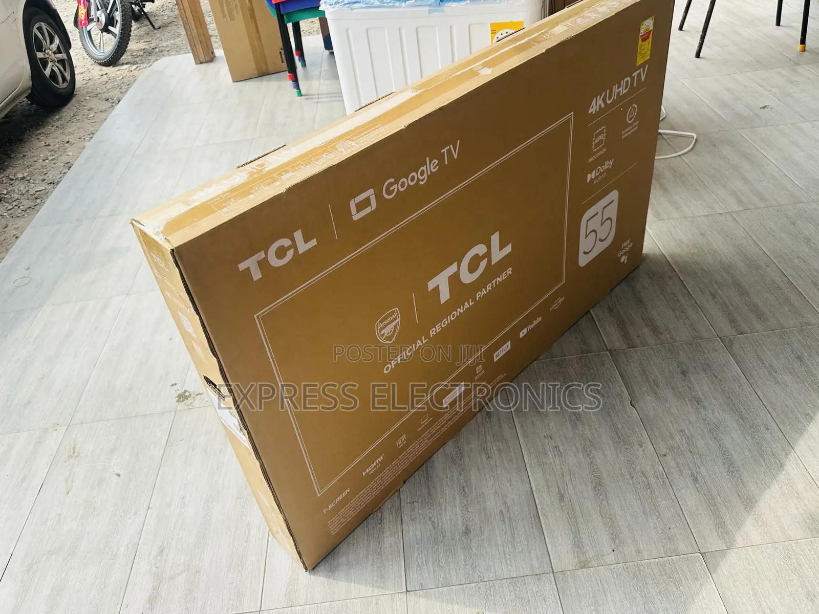 Slim Sleek Uhd Smart TCL 55”P635