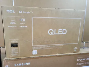 Qled Google Tv| Tcl 43" Smart Android| Bluetooth| Voice-control| 2025