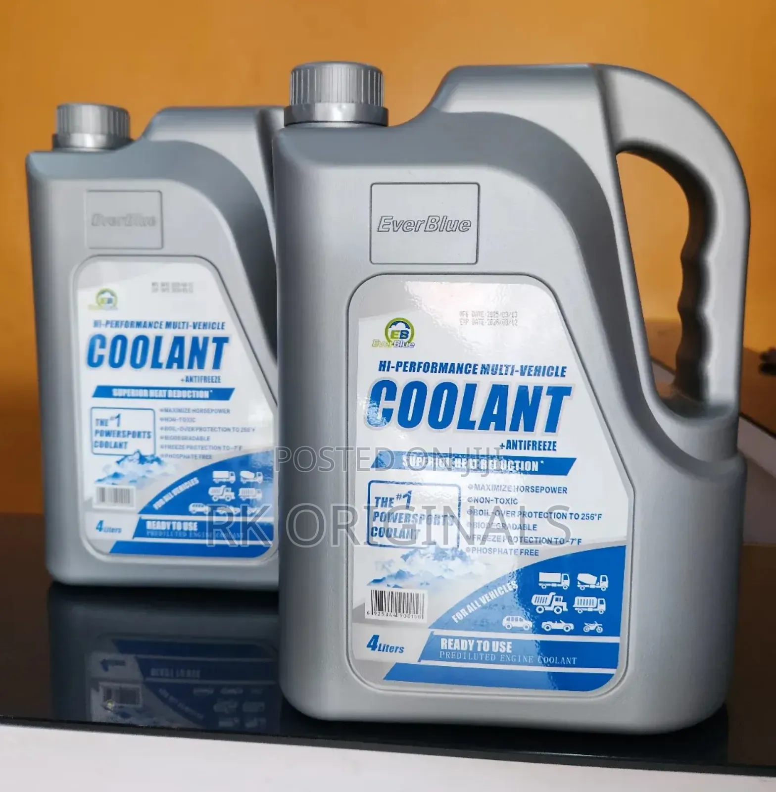 Ever Blue Coolant Antifreeze 4l All Colors Available From Usa
