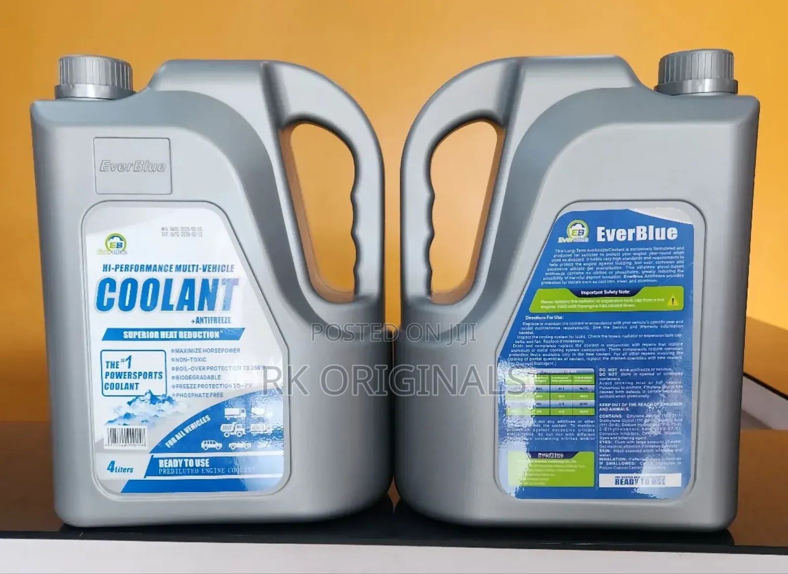 Ever Blue Coolant Antifreeze 4l All Colors Available From Usa