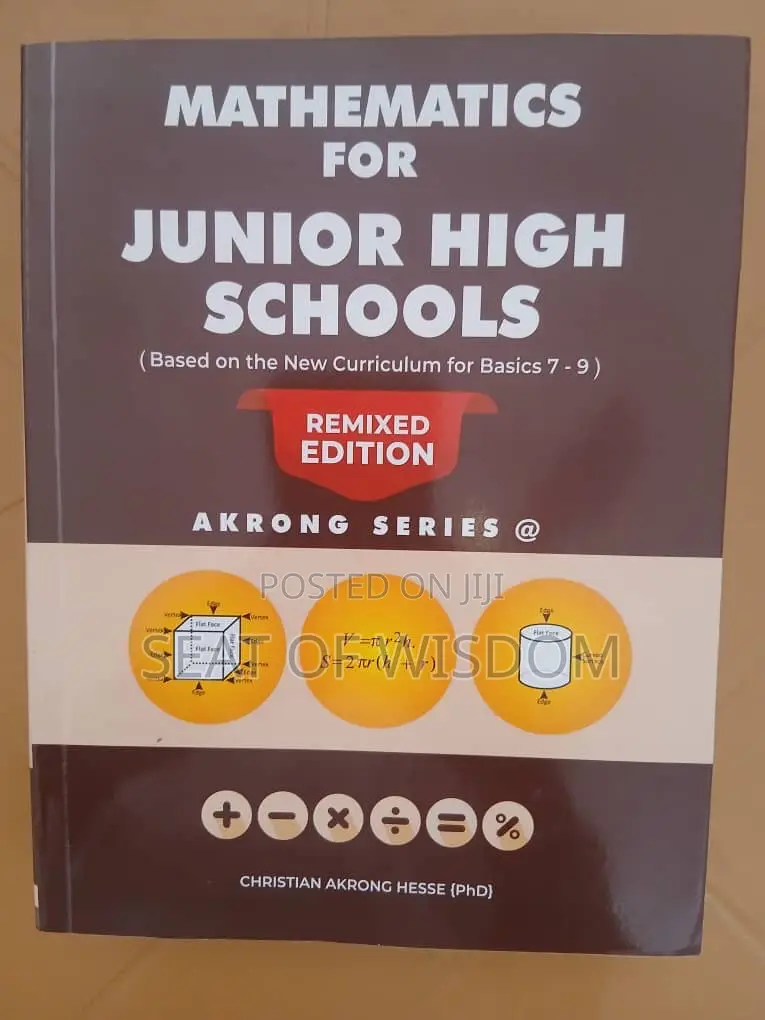 Mathematics for Junior High Schools by Akrong in Ashomang Estate ...