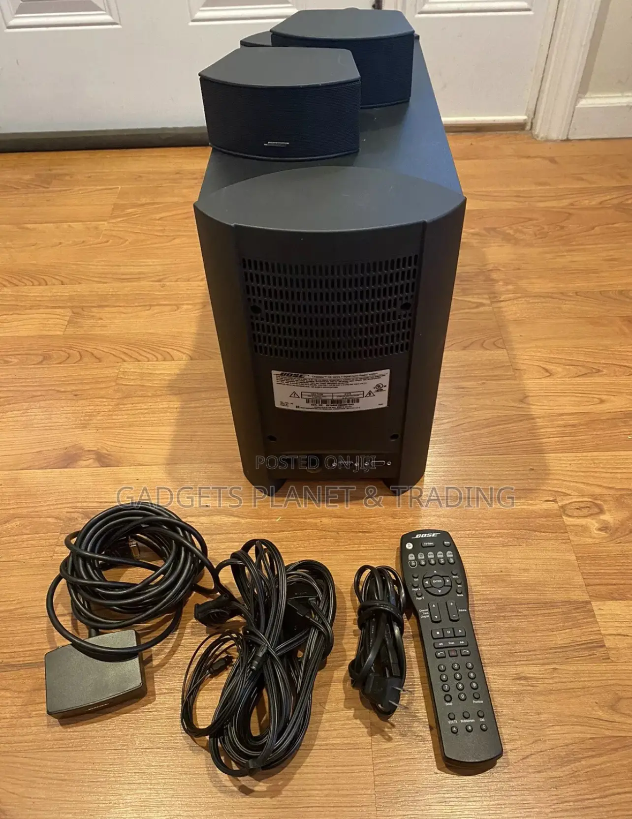 Bose Cinemate Gs Series Ii Digital Home Theater Speaker System Remote