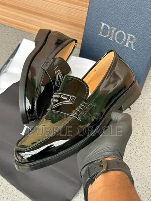 Highly Reflective Christian Dior Modern Loafer