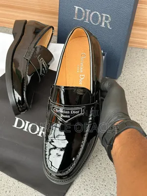 Highly Reflective Christian Dior Modern Loafer