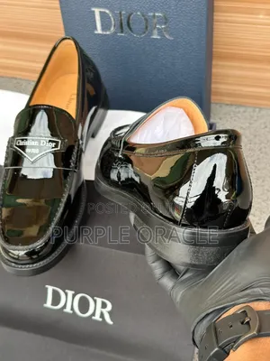 Highly Reflective Christian Dior Modern Loafer