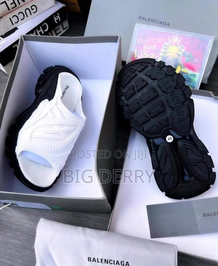 Balenciaga Track Slippers