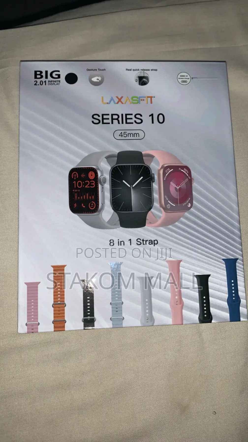 Smart Watch Gs8 Mini - Bluetooth and Connects to Your Smartphone.