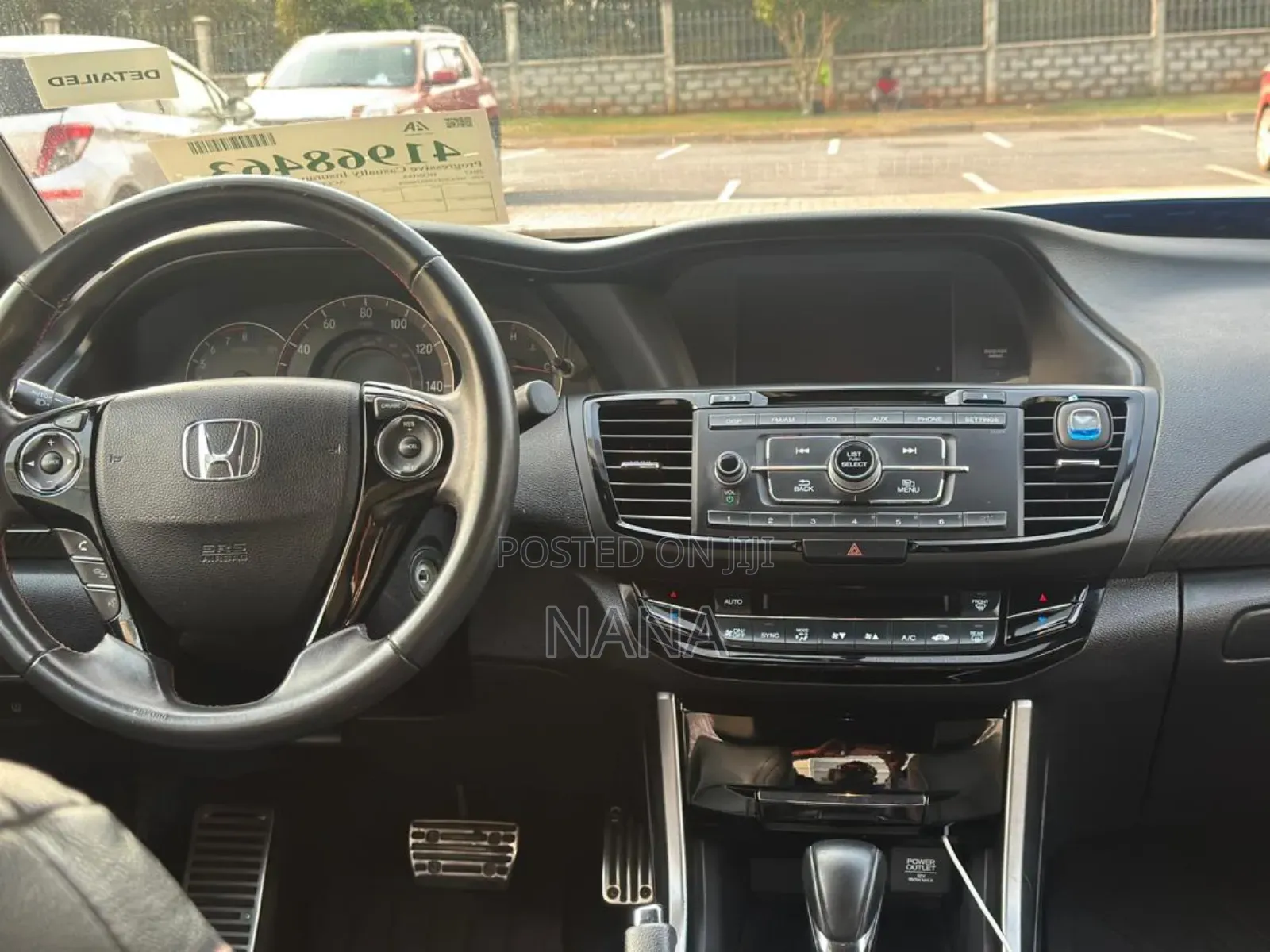 Honda Accord Sport SE 4dr Sedan FWD (2.4L 4cyl 2A) 2017 Black
