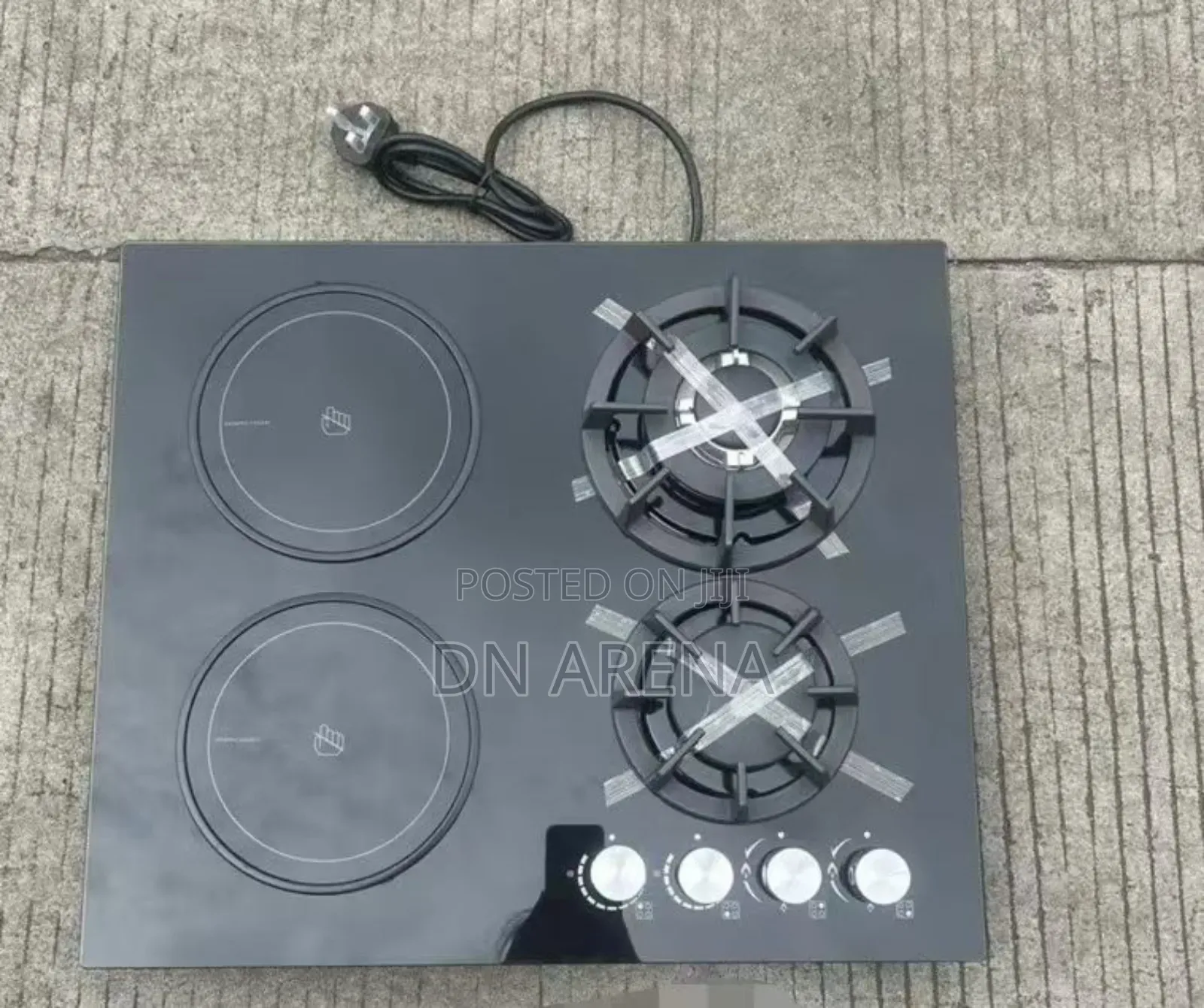 2 Eye Electric 2 Eye Gas Hob Built in Burner