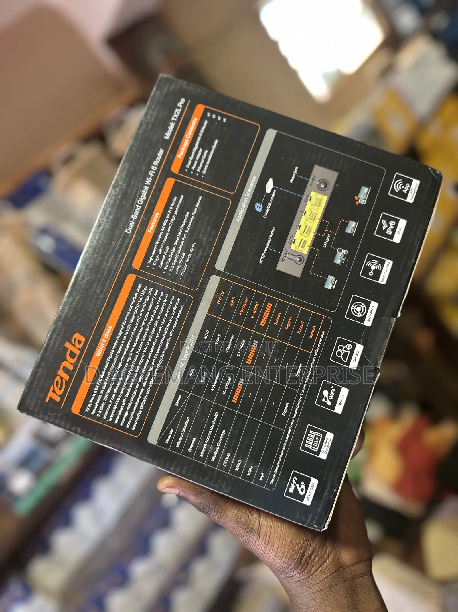 Tenda Model: Tx2l Pro Router