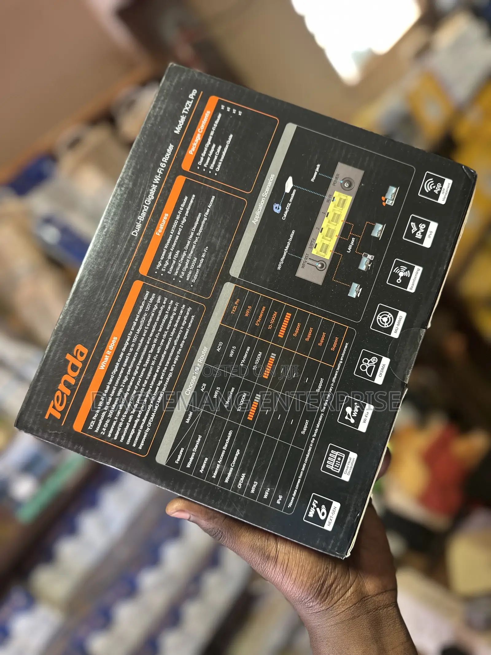 Tenda Model: Tx2l Pro Router