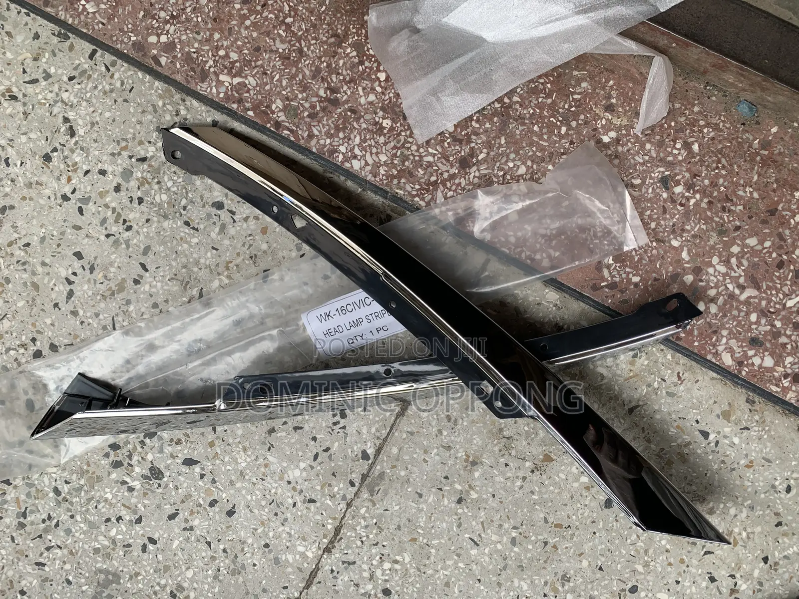 Honda Civic 2016 Headlights Chrome Pair