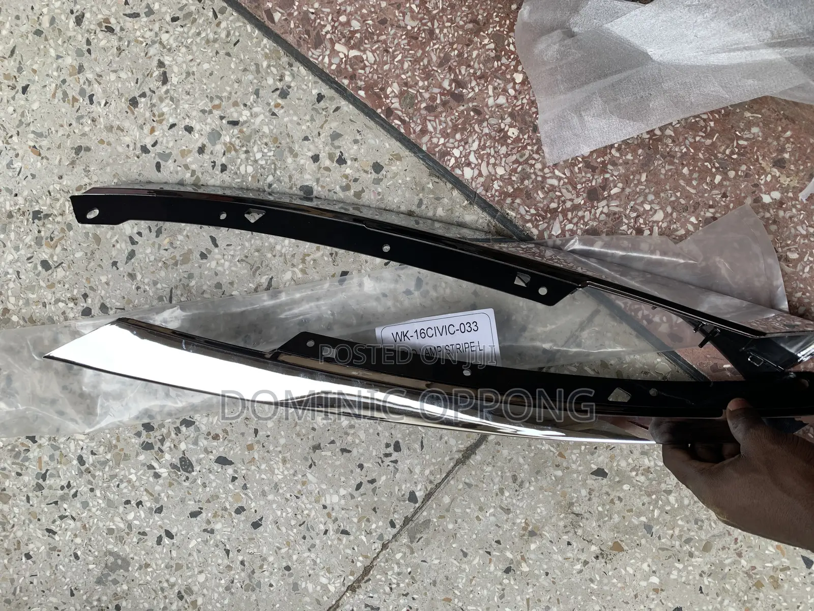 Honda Civic 2016 Headlights Chrome Pair