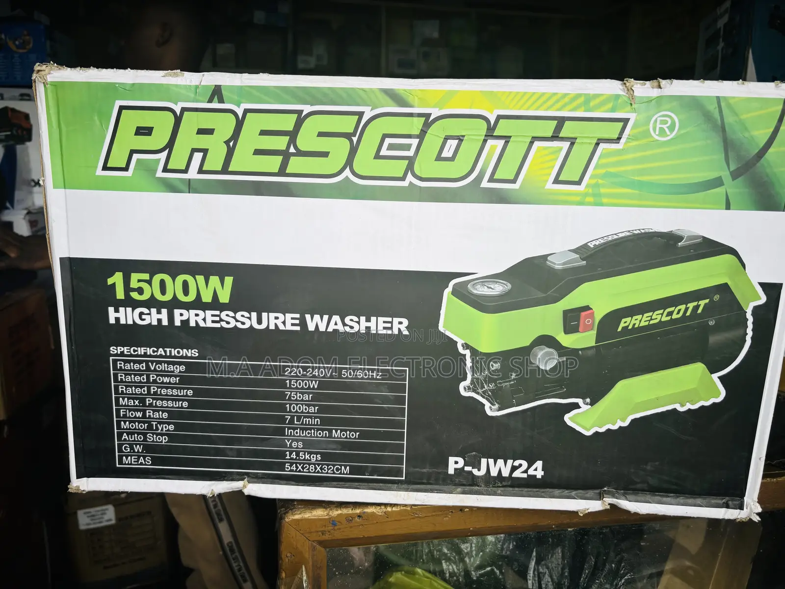 Authentic Prescott 1500w Car Washer