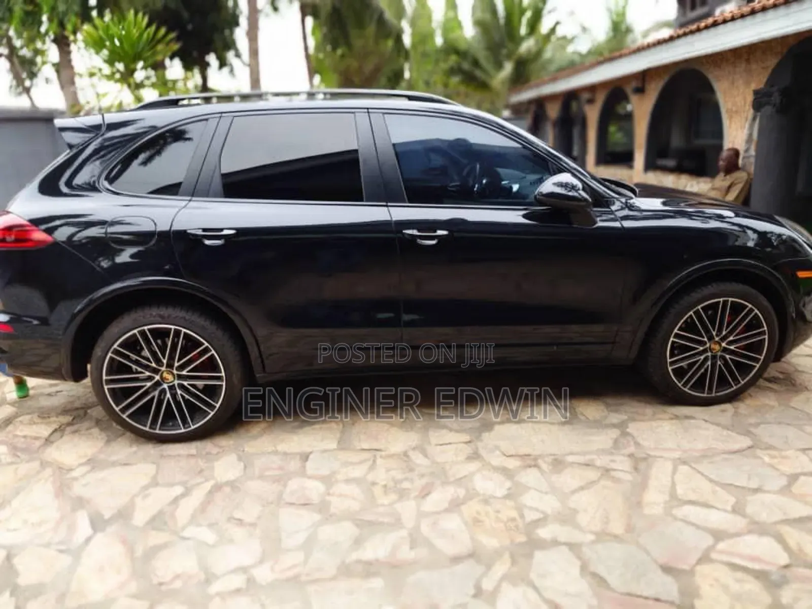 Porsche Cayenne Turbo AWD 2016 Black