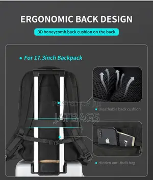 Tigernu Anti-Theft Waterproof Laptop Backpack (Free Delivery)